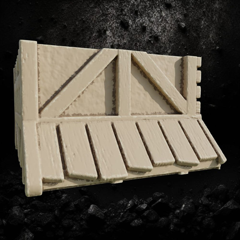 Reichlindorf House 6 - Timber Framed Village Home STL for DnD & Wargaming