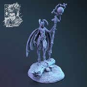 Lysena the lightbearer - Moth woman - STL only - Only-Games