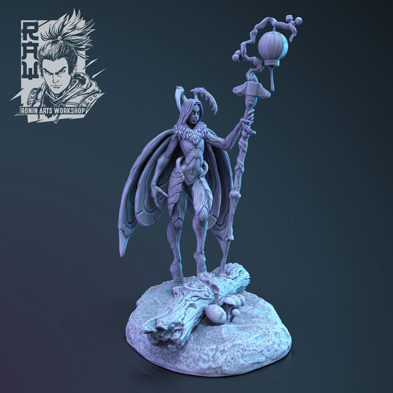 Lysena the lightbearer - Moth woman - STL only - Only-Games
