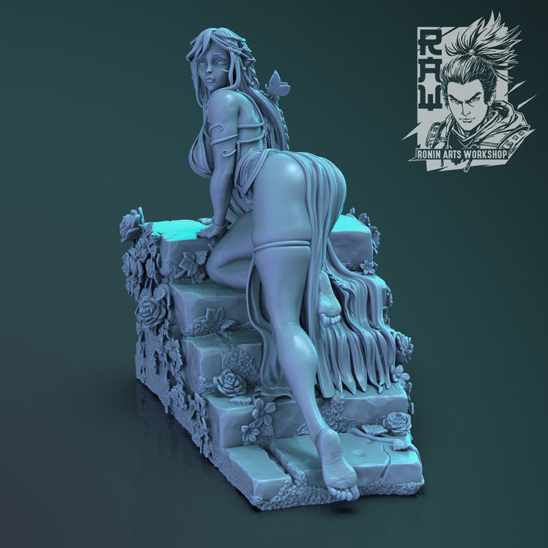 Chrysi Pin Up -  NSFW 75mm plus 120mm (Presuported) - STL only - Only-Games