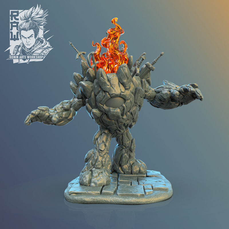 Lava Golem - STL only - Only-Games