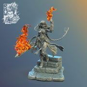 Moira - Elf Pyromancer - STL only - Only-Games