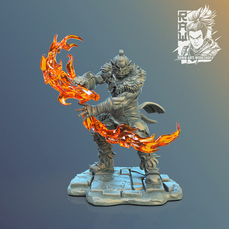 Vulok - Orc Pyromancer - STL only - Only-Games