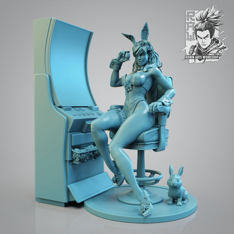 Bunny Irene (NSFW) Pin Up 75mm and 120mm - Pre-Supported - STL only - Only-Games