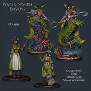 Water Nymph Envoys (NSFW) Mermaid Set - STL only - Only-Games