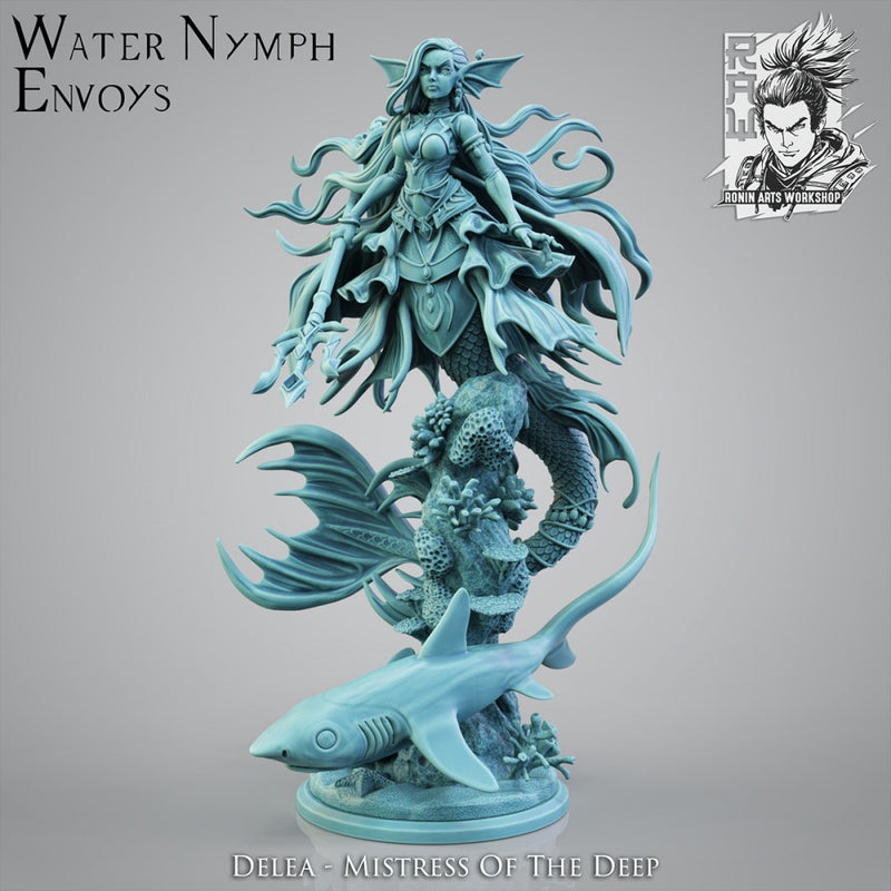 Delea - Shapeshifting Mermaid Infiltrator - Dual Form - 54mm - Only-Games