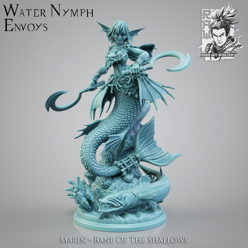 Marin - Shapeshifting Mermaid Infiltrator - Dual Form - 54mm - Only-Games