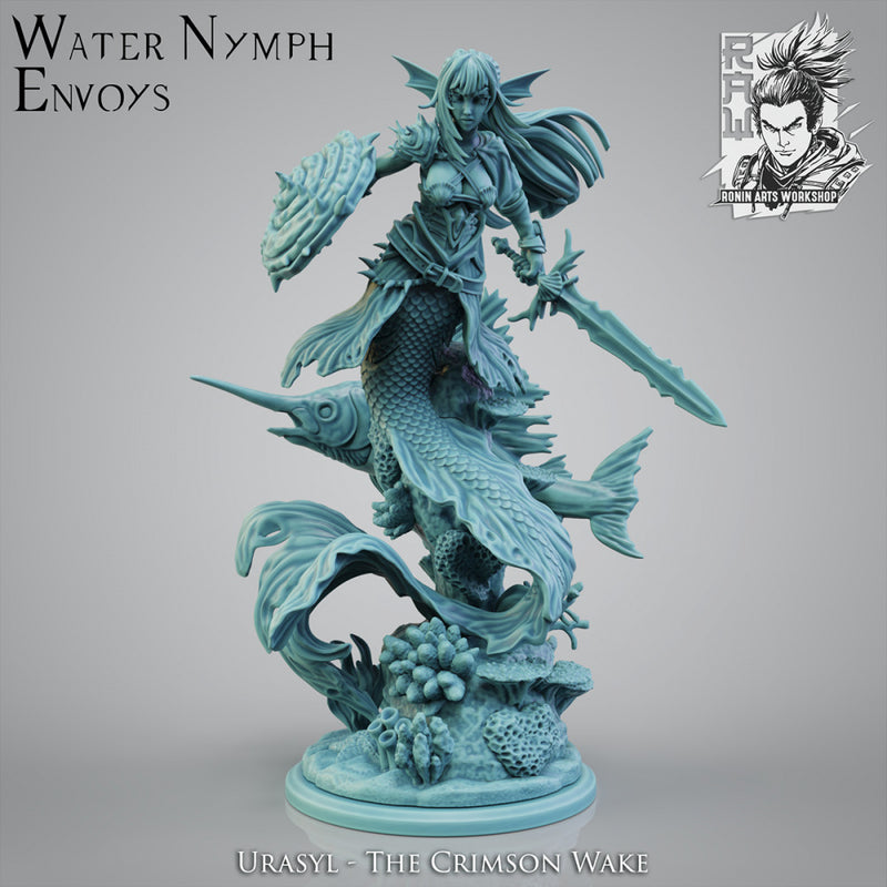 Water Nymph Envoys (NSFW) Mermaid Set - Dual Form - 54mm - Ronin Arts ...