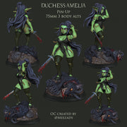 Amelia Oxton - Goblin Duchess NSFW Pin-Up (75mm) - STL only - Only-Games