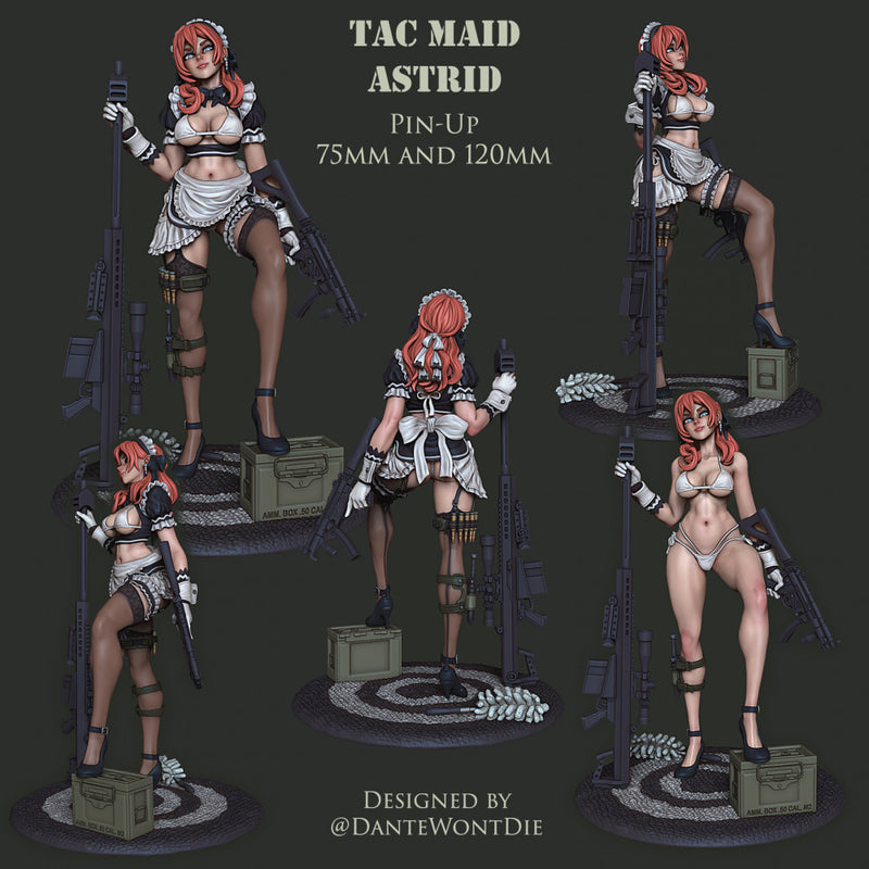 T.A.C. Maid Astrid - 75mm - Only-Games