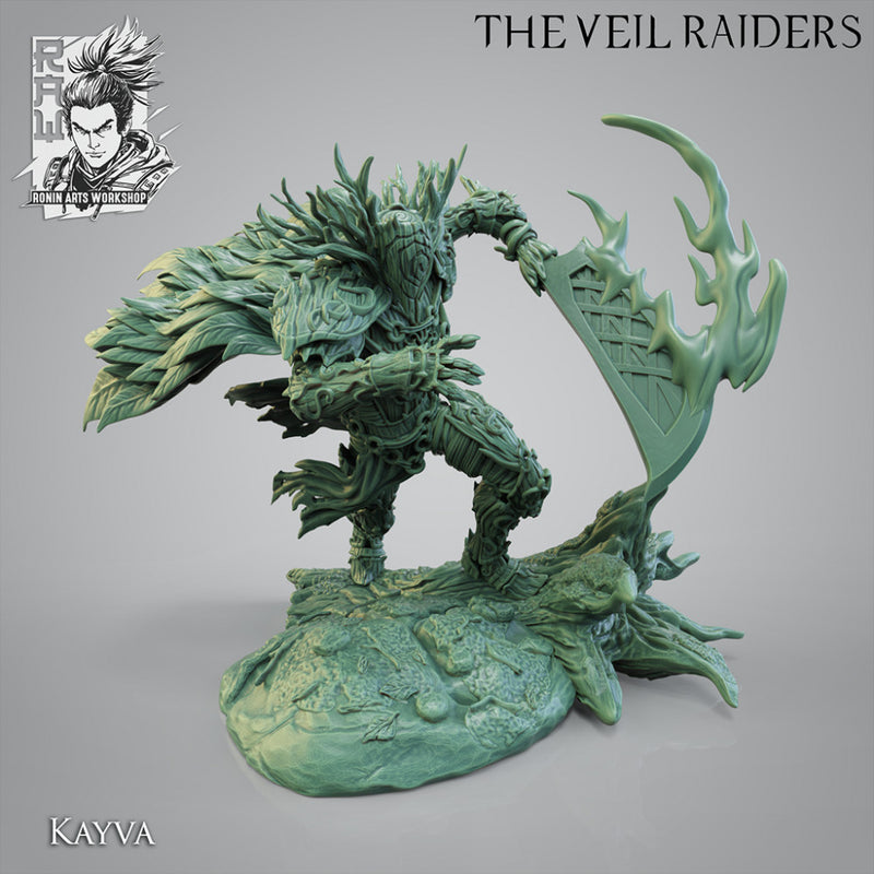 Kayva The Pact Sworn - Forest Elf Living Armor - STL only - Only-Games