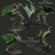 Kayva The Pact Sworn - Forest Elf Living Armor - STL only - Only-Games