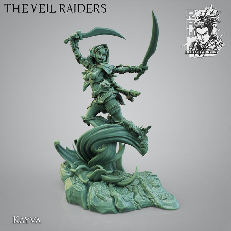 Zareen - Blade Dancer Forest Elf - 54mm - Only-Games