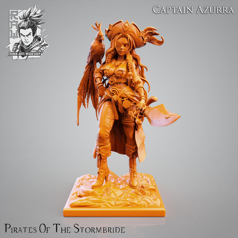 Pirate Captain Azurra - 54mm - Only-Games