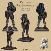 Pirate Brawler Ajani - STL only - Only-Games