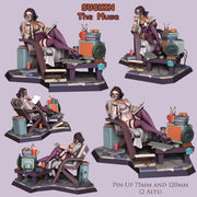 Suchin Pin Up - 75 and 120mm - STL only - Only-Games
