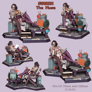 Suchin Pin Up (NSFW) - 75 and 120mm - STL only - Only-Games