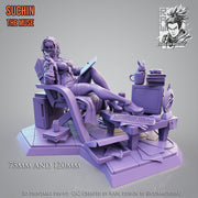 Suchin Pin Up (NSFW) - 75 and 120mm - STL only - Only-Games