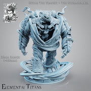 Wind Golem + Wind Elemental Combo - STL only - Only-Games