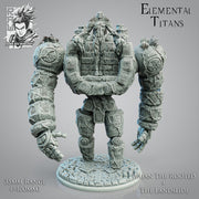 Earth Golem + Earth Elemental Combo - STL only - Only-Games