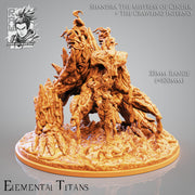 Fire Golem + Fire Elemental Combo - STL only - Only-Games
