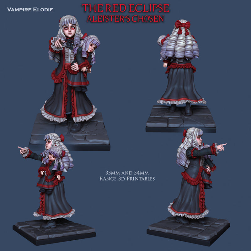 Vampire Elodie - 54mm - Only-Games