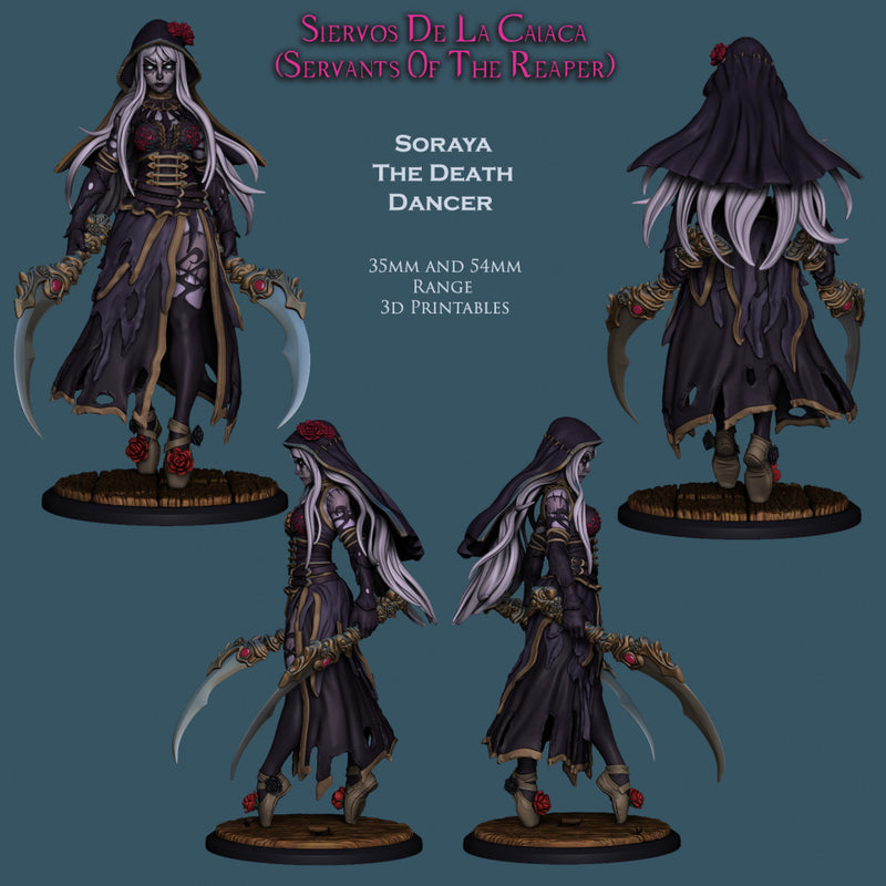 Soraya The Death Dancer - Dia De Muertos Catrina - STL only - Only-Games