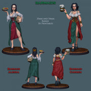 Barmaid Alegra - 54mm - Only-Games