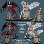 Naughty and Nice - Double Pin-Up Kit (NSFW version) - STL only - Only-Games