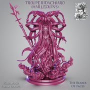 The Bearer Of Faces - Harlequin Monster - STL only - Only-Games