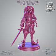 Lopazi The Masked Death - Jester Assassin - STL only - Only-Games