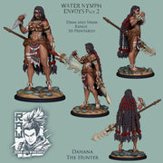 Dahana The Hunter - Dual form (Mermaid) - STL only - Only-Games