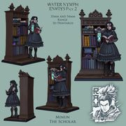 Minun The Scholar - Dual Form (Mermaid) - 54mm - Only-Games
