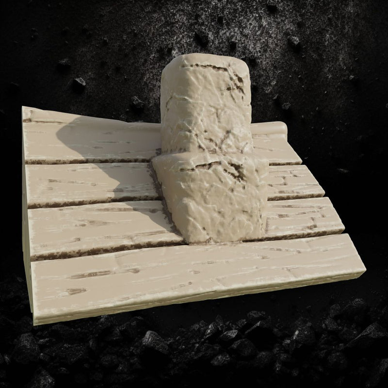 Reichlindorf House 8 - Timber Framed Village Home STL for DnD & Wargaming