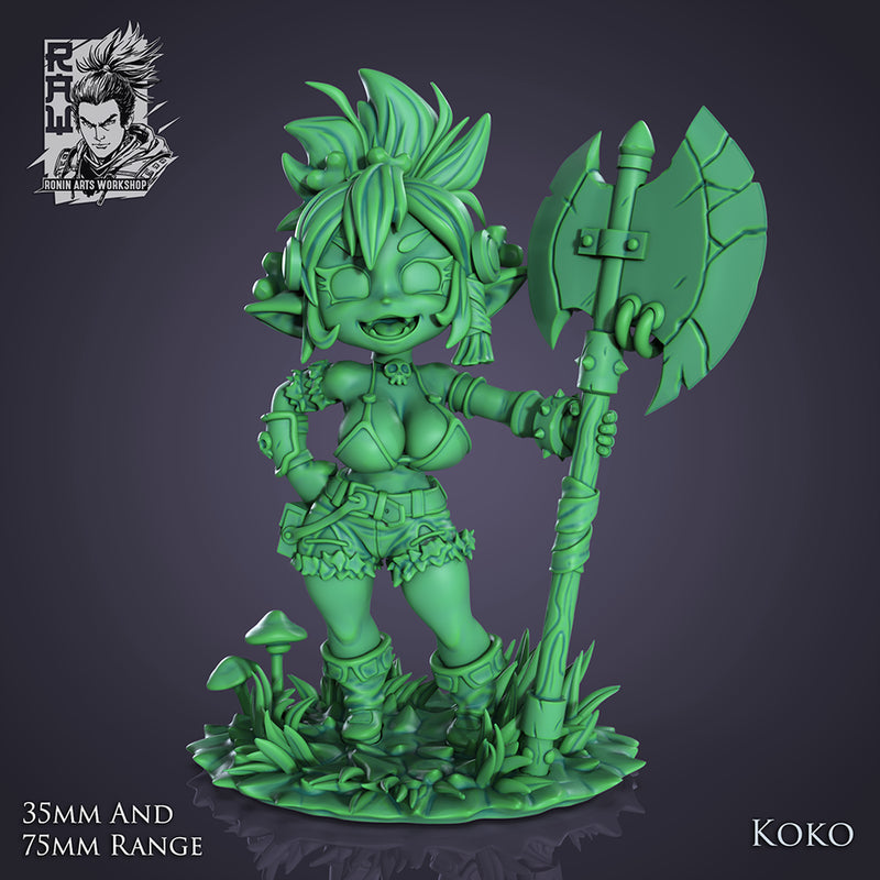 Chibi Goblin - Koko - STL only - Only-Games