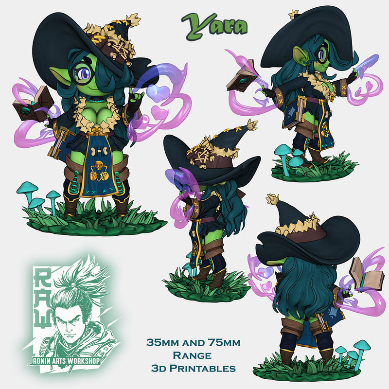 Chibi Goblin - Yara - STL only - Only-Games
