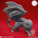 Manticore - Tabletop Miniature (Pre-Supported)