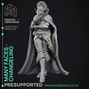 Changeling Theif - Many Faces -  PRESUPPORTED - Illustrated and Stats - 32mm scale