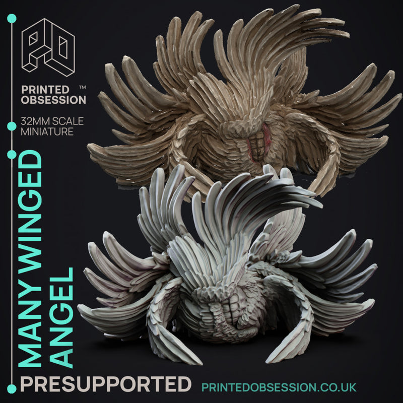 Many Winged Angel - SCP "The D&D Incursion" - PRESUPPORTED - 32mm scale