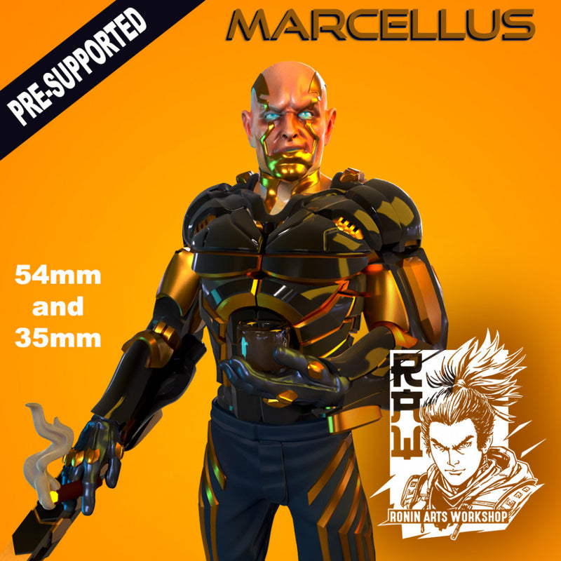Marcellus - Cyberpunk Mob Boss - STL only - Only-Games