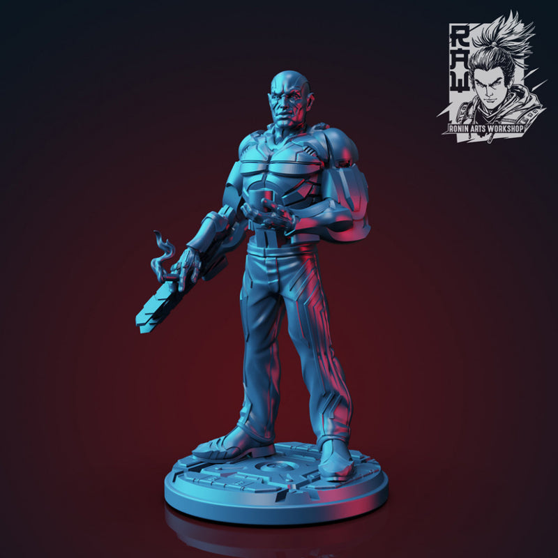 Marcellus - Cyberpunk Mob Boss - STL only - Only-Games