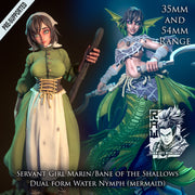Marin - Shapeshifting Mermaid Infiltrator - Dual Form - 54mm - Only-Games