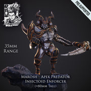Apex Predator Marosh - Insectoid Monster - STL only - Only-Games