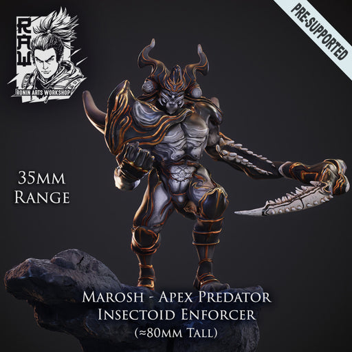 Apex Predator Marosh - Insectoid Monster - STL only - Only-Games