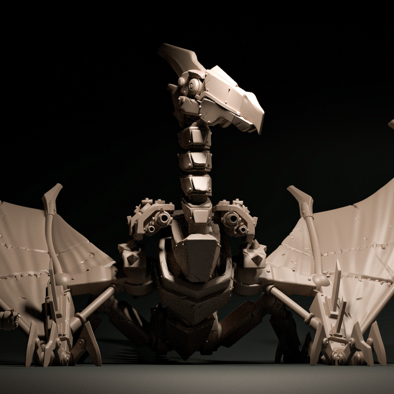 pterodactyl mecha - Only-Games