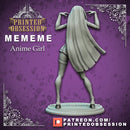 MEMEME - Anime Girl - 25cm model
