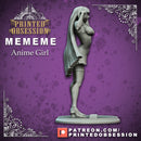 MEMEME - Anime Girl - 25cm model