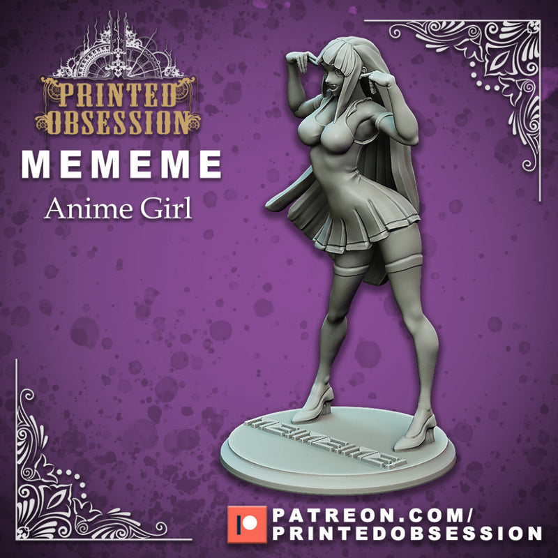 MEMEME - Anime Girl - 25cm model