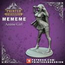 MEMEME - Anime Girl - 25cm model