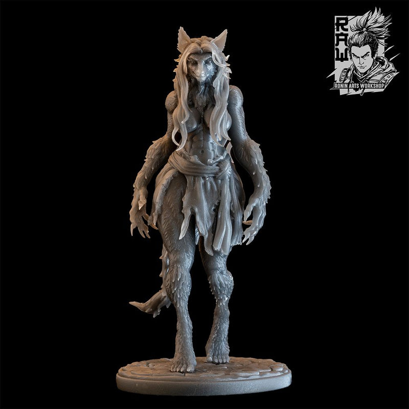 Mercedes The Haunted - Dual Form Peasant (Were-Coyote) - STL only - Only-Games